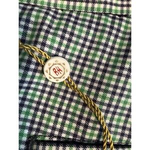 Ben Hogan Men's Golf Shorts Size 38 Navy, Green and White Checked